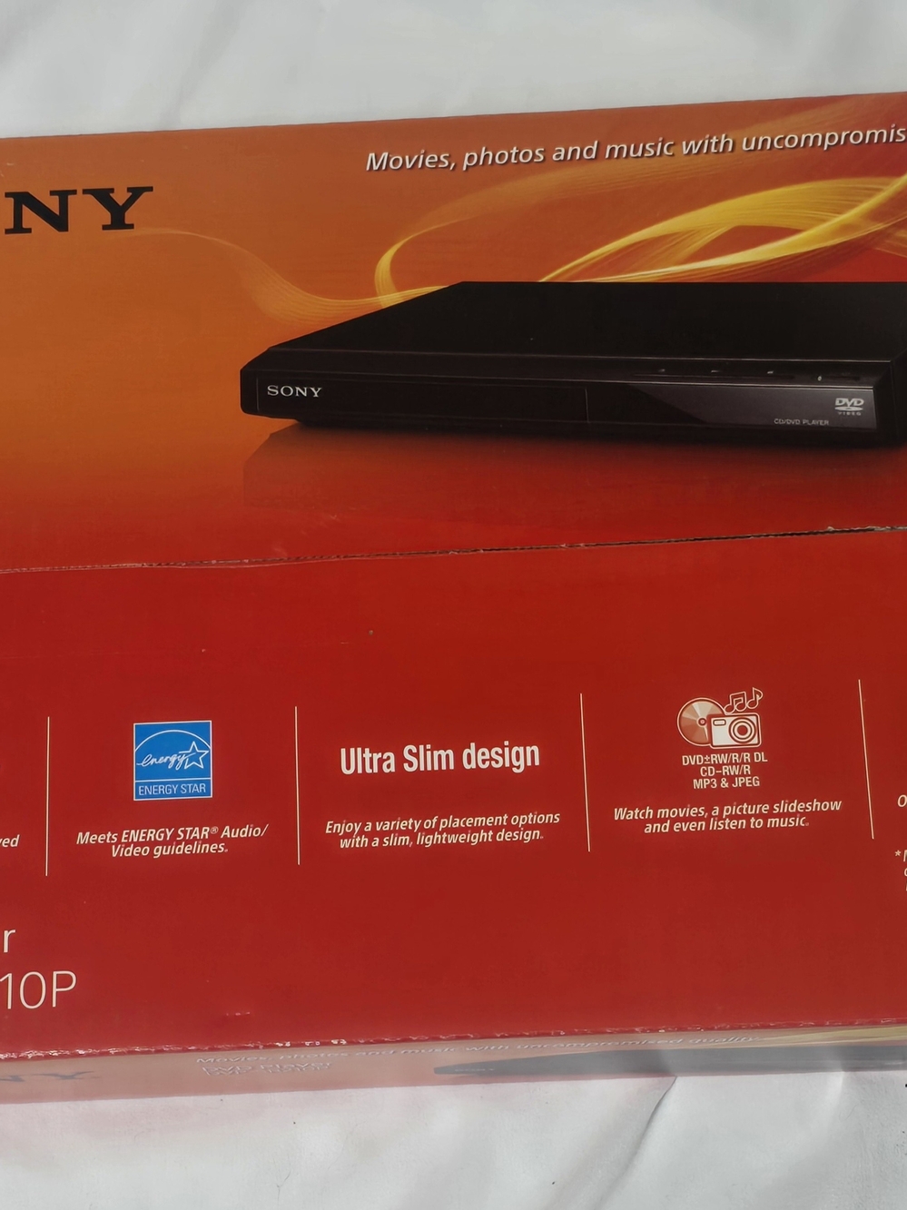Sony Ultra Slim Black DVD Player